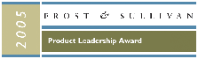 Frost Sullivan award 2005